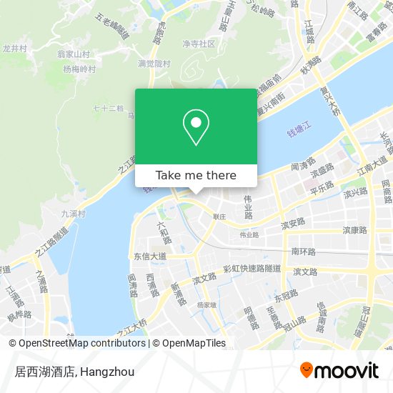 居西湖酒店 map