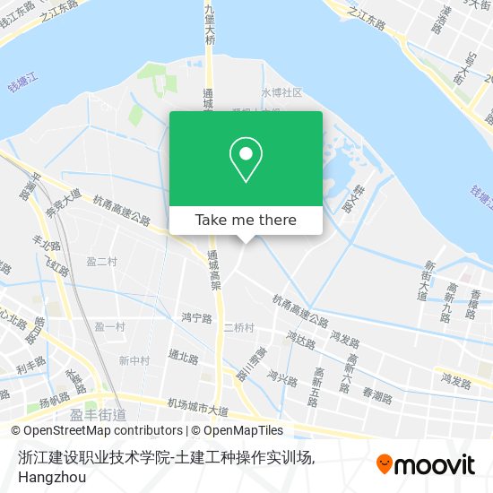 浙江建设职业技术学院-土建工种操作实训场 map
