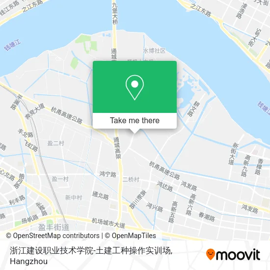 浙江建设职业技术学院-土建工种操作实训场 map