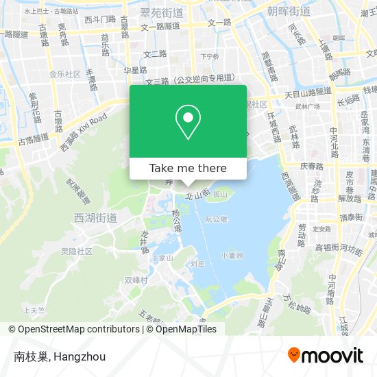 南枝巢 map