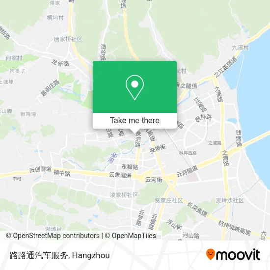 路路通汽车服务 map