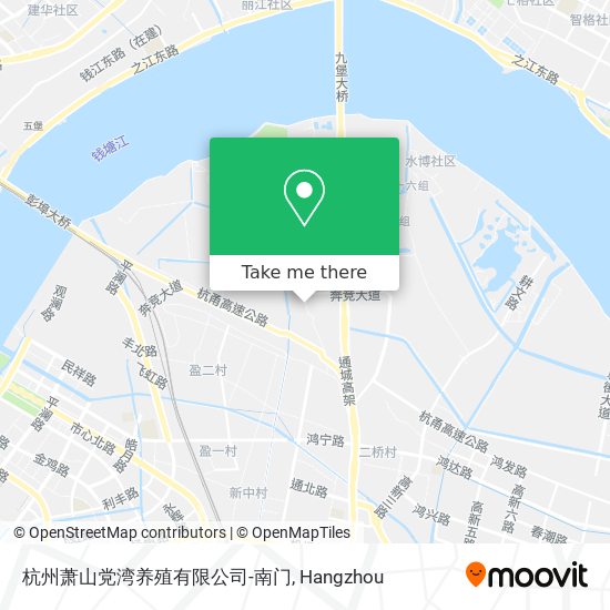杭州萧山党湾养殖有限公司-南门 map
