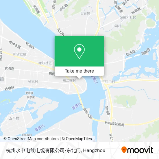 杭州永申电线电缆有限公司-东北门 map