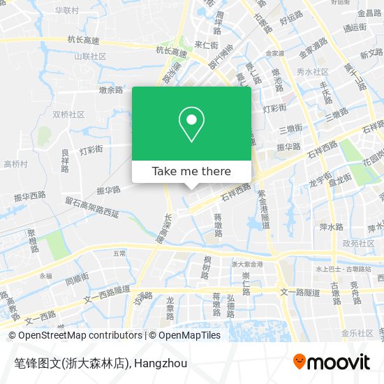 笔锋图文(浙大森林店) map