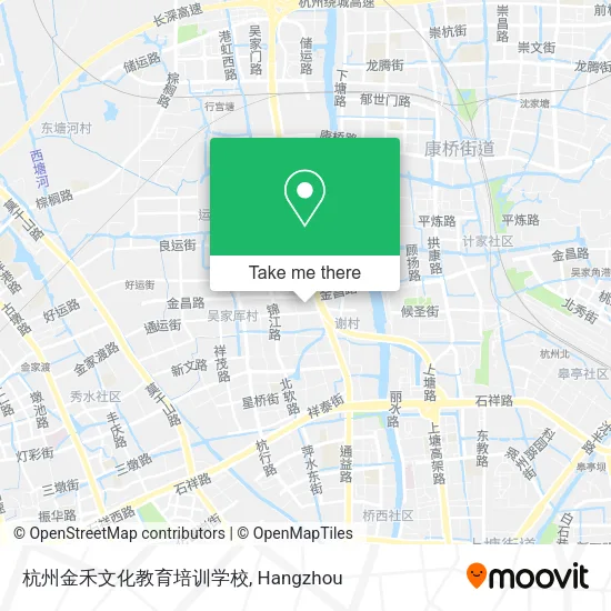 杭州金禾文化教育培训学校 map