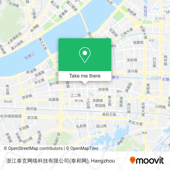 浙江泰玄网络科技有限公司(泰和网) map