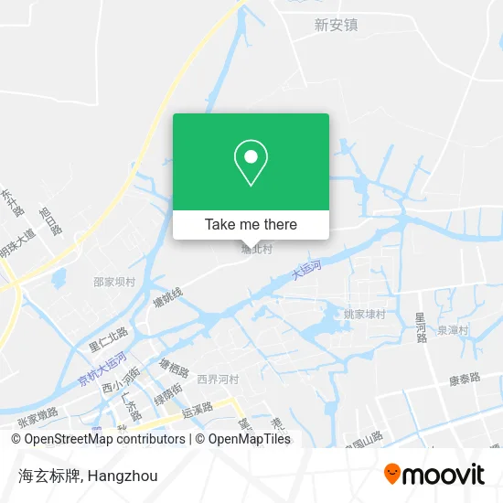 海玄标牌 map