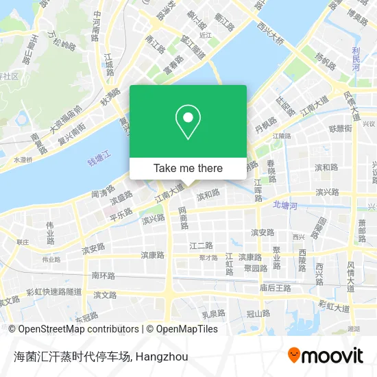 海菌汇汗蒸时代停车场 map