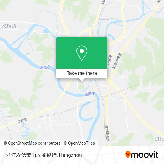 浙江农信萧山农商银行 map