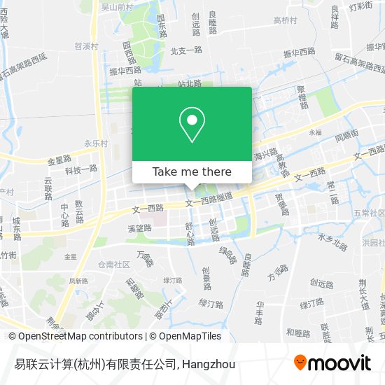 易联云计算(杭州)有限责任公司 map