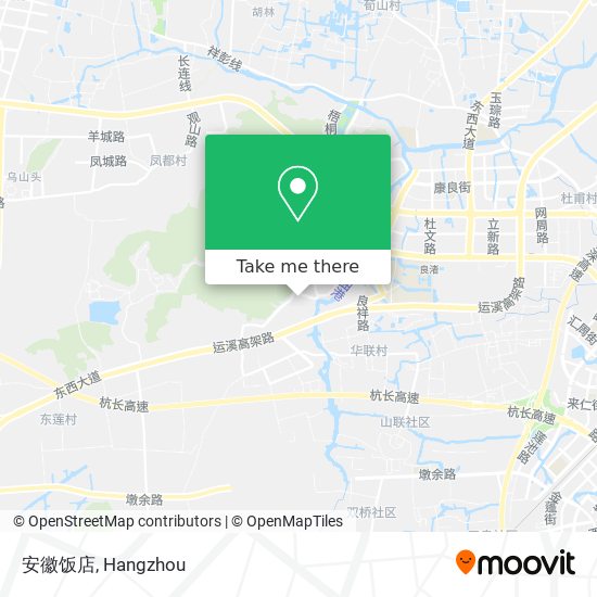 安徽饭店 map