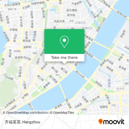 齐福茗茶 map