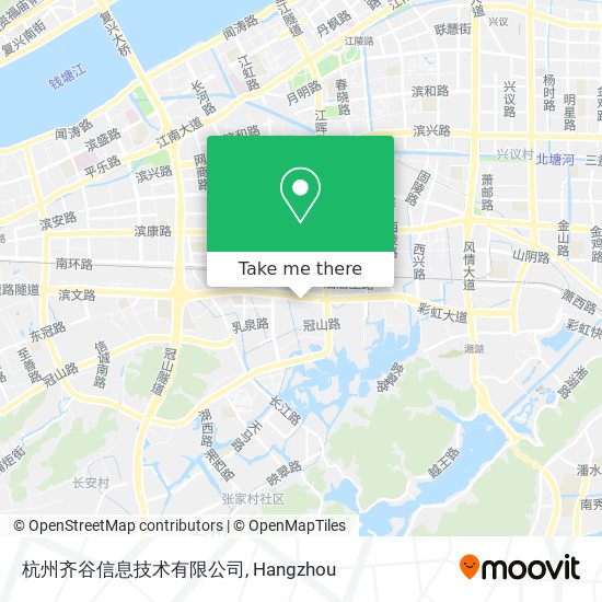 杭州齐谷信息技术有限公司 map