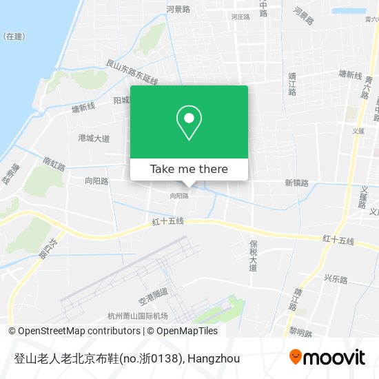 登山老人老北京布鞋(no.浙0138) map