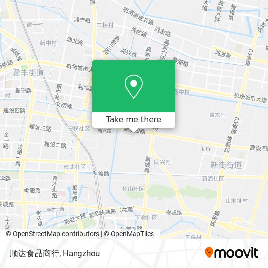 顺达食品商行 map