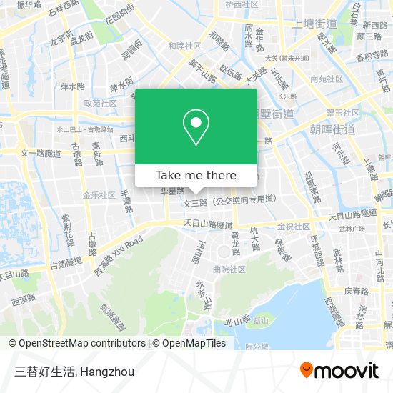 三替好生活 map