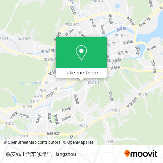 临安钱王汽车修理厂 map