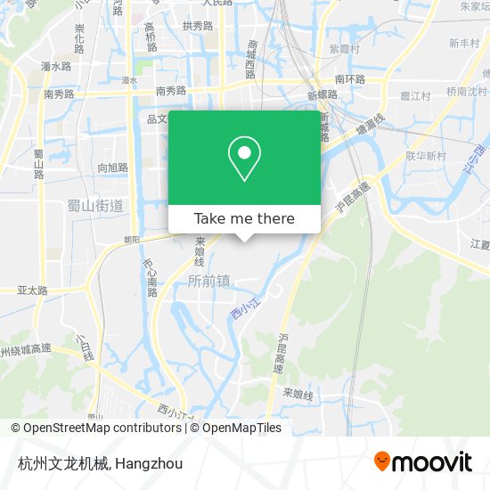 杭州文龙机械 map