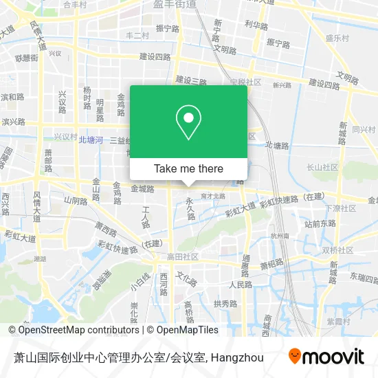 萧山国际创业中心管理办公室/会议室 map