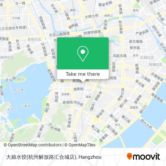 大娘水饺(杭州解放路汇合城店) map