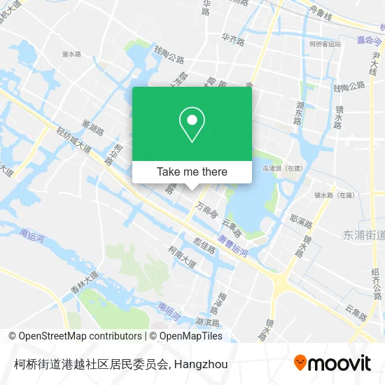 柯桥街道港越社区居民委员会 map