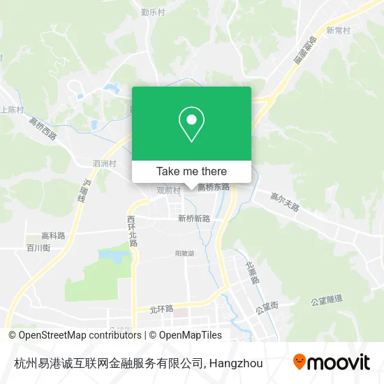 杭州易港诚互联网金融服务有限公司 map