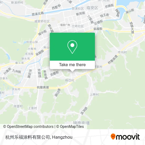 杭州乐福涂料有限公司 map