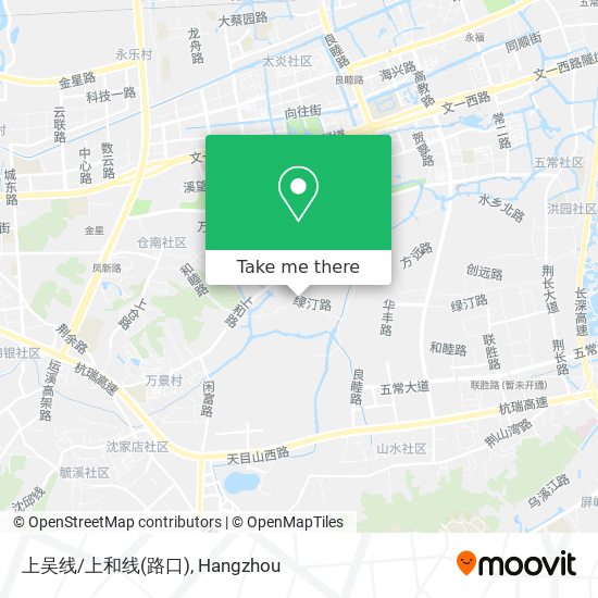 上吴线/上和线(路口) map