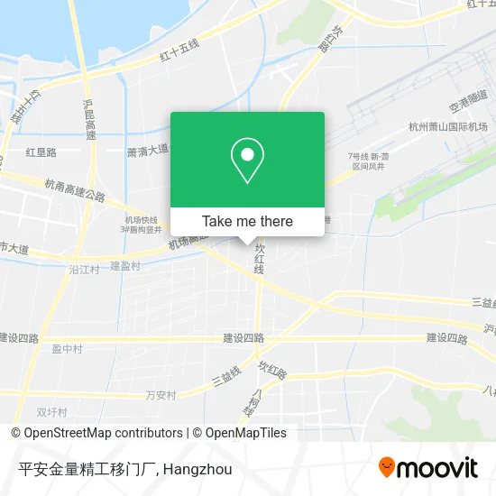 平安金量精工移门厂 map