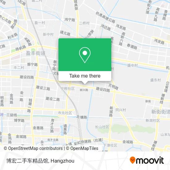 博宏二手车精品馆 map