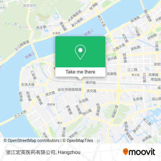 浙江宏英医药有限公司 map