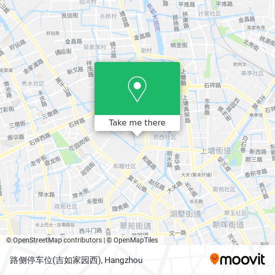 路侧停车位(吉如家园西) map