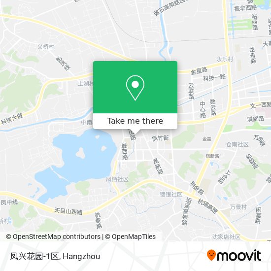 凤兴花园-1区 map