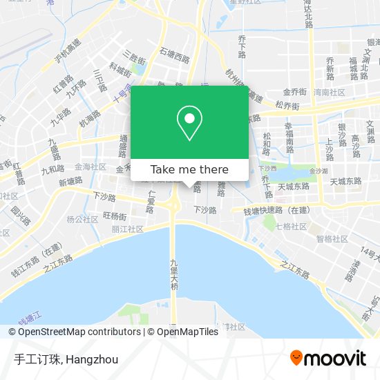 手工订珠 map