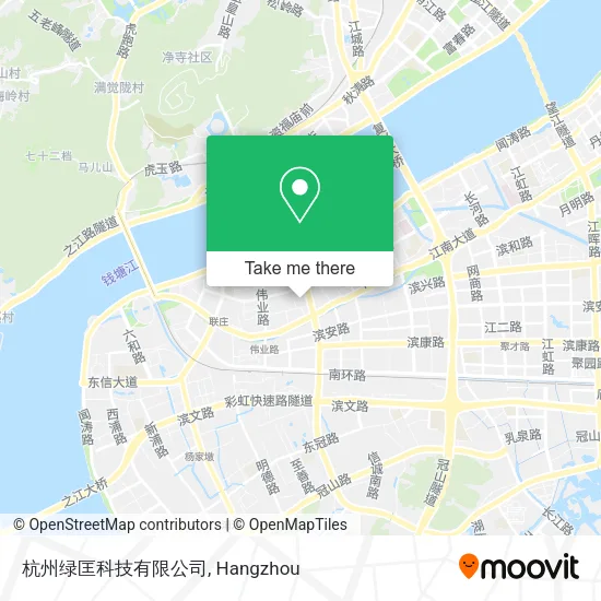 杭州绿匡科技有限公司 map
