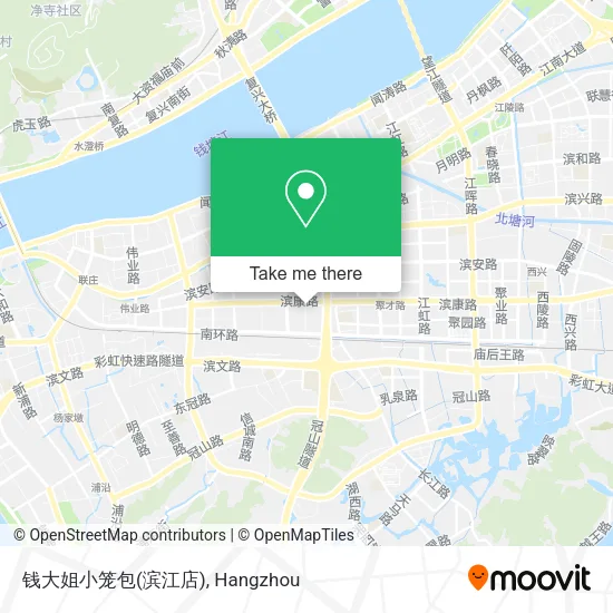 钱大姐小笼包(滨江店) map
