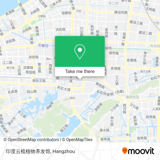印度云梳植物养发馆 map