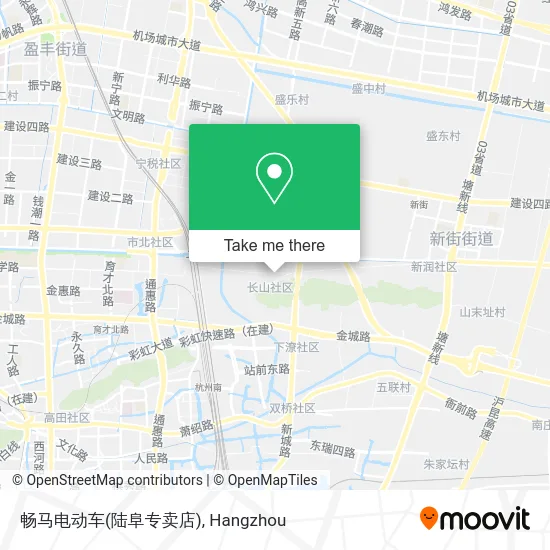 畅马电动车(陆阜专卖店) map