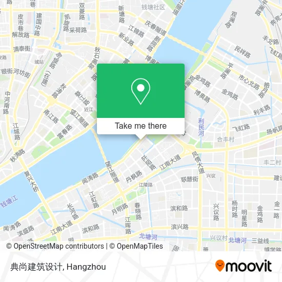 典尚建筑设计 map