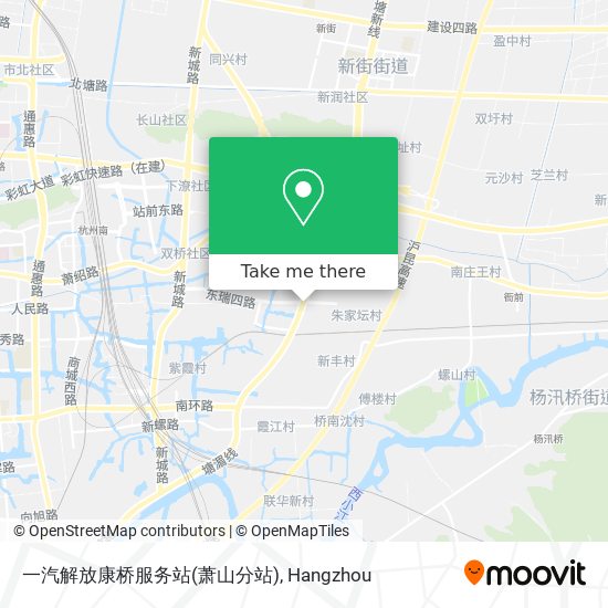 一汽解放康桥服务站(萧山分站) map