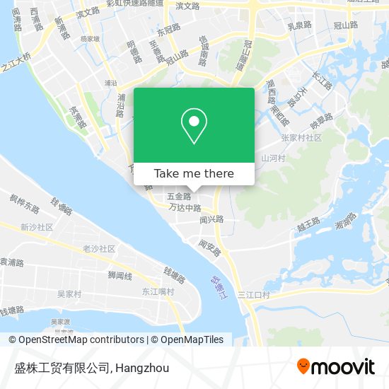 盛株工贸有限公司 map
