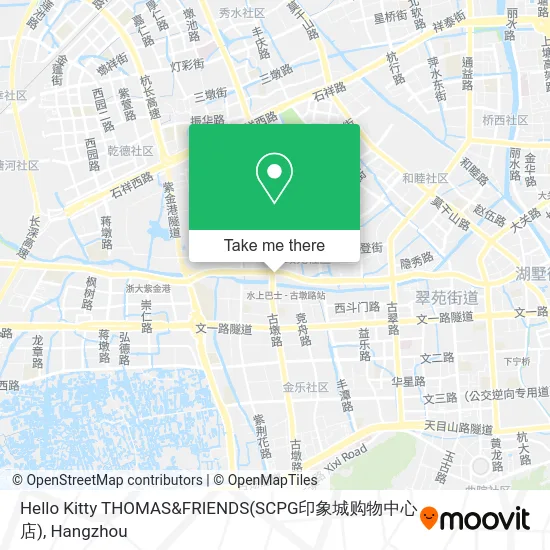 Hello Kitty THOMAS&FRIENDS(SCPG印象城购物中心店) map