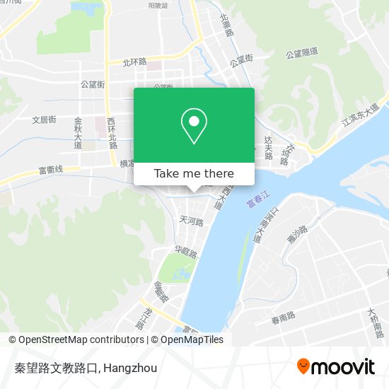 秦望路文教路口 map