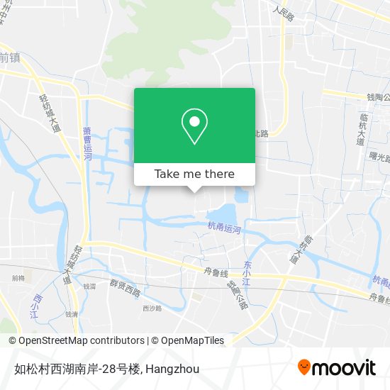 如松村西湖南岸-28号楼 map