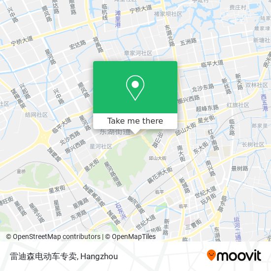 雷迪森电动车专卖 map