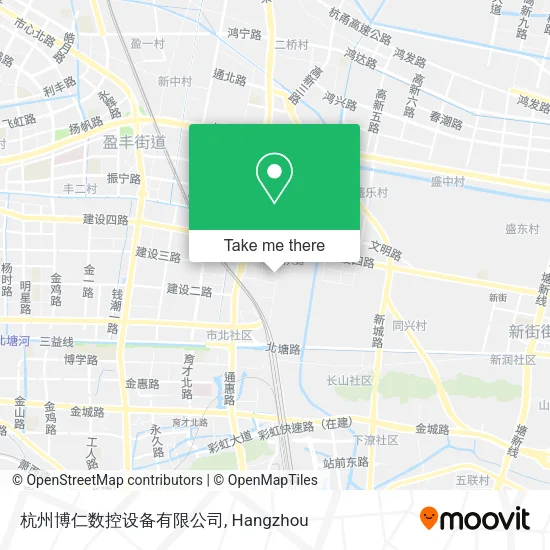 杭州博仁数控设备有限公司 map