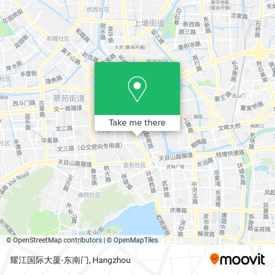 耀江国际大厦-东南门 map