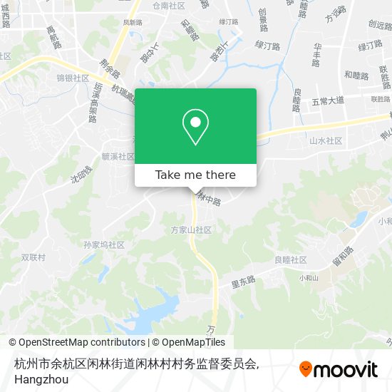 杭州市余杭区闲林街道闲林村村务监督委员会 map