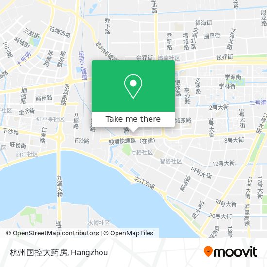 杭州国控大药房 map