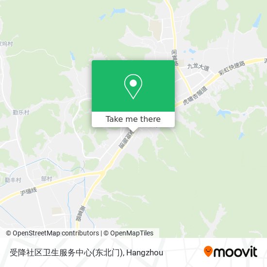 受降社区卫生服务中心(东北门) map